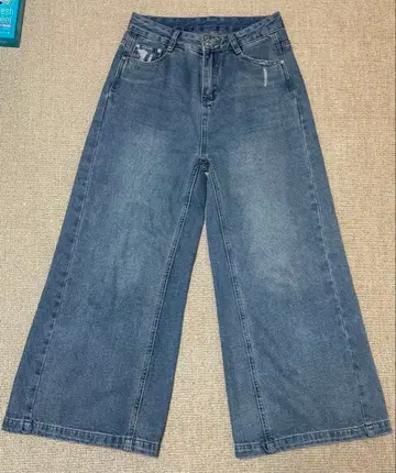 ways will 지마짱 구매 데님 와이드 팬츠