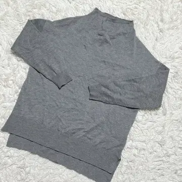 [ c6676 ] COMME CA ISM 니트 스웨터 긴팔 그레이