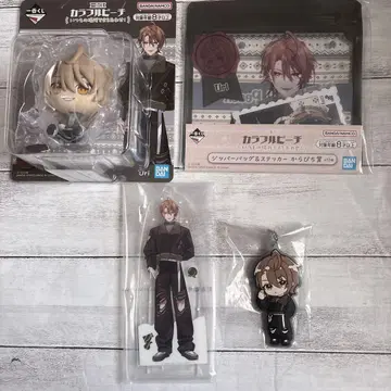 컬러풀피치 제일복권 우리 피규어 아크릴 스탠드 러버 참 세트