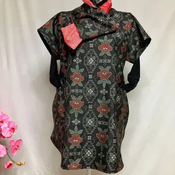 기모노 리메이크 // 오시마 명주 // 튜닉 NO 319