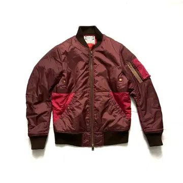 WHITE LINE 화이트 라인 MA-1 블루종 봄버 자켓