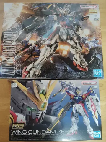 MG 프로토 제로 RG 윙 건담 제로