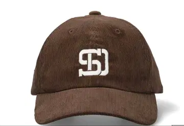 스탠다드캘리포니아 코듀로이 로고 베이스볼 캡