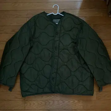 퀼팅 자켓 X-LARGE 올리브 그린