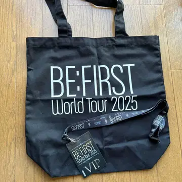 새상품급 BEFIRST VIP WORLD TOUR 밴드 포함 토트백