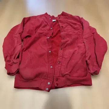 90s USA제 Champion 리버스 위브 스냅 XL 빨간색 눈 없음