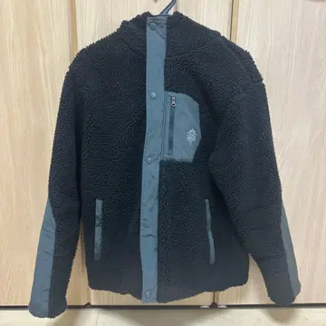 DUFFER 플리스 자켓 블랙