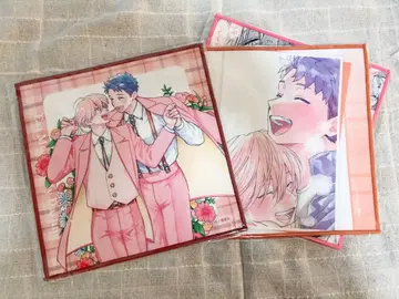 BL [ 물어줘, 남편님 ] 복권 메이트 극세사 타월 세트