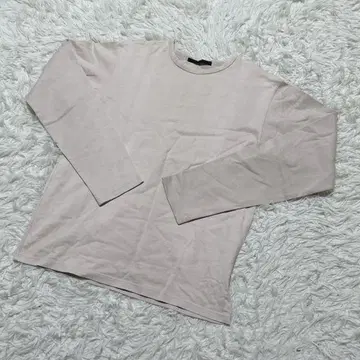 [ c6631 ] 하자품 티셔츠 긴팔 얇은 소재 핑크