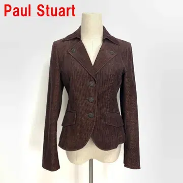 A5252 폴 스튜어트 테일러드 자켓 면 안감 있음 브라운 6