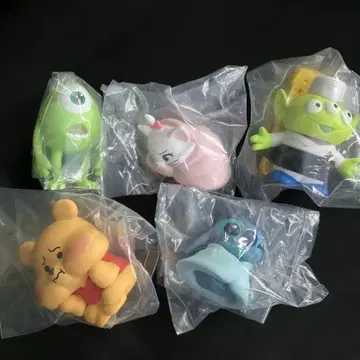 디즈니 가챠가챠 5종