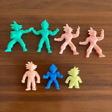 드래곤볼 지우개 피규어 7점 손오반 드라케시