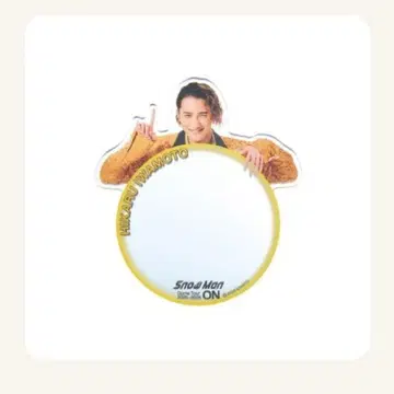 이와모토 테루 거울 스티커