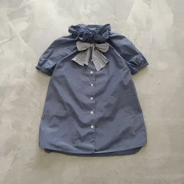 엠즈 그레이시 꽃잎 옷깃 블라우스 퍼프 소매 38 사이즈