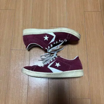 [레어] 컨버스 원스타 스웨이드 빨간별 스니커즈