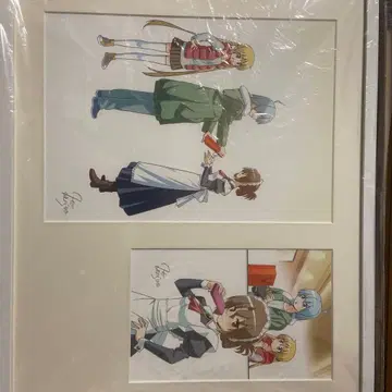 하야테처럼! 친필 사인 아트 워크