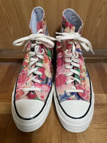 Converse All Star 플라워 프린트 하이컷