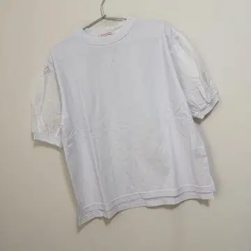 PREFERIR 면 원단 볼륨 반팔 티셔츠