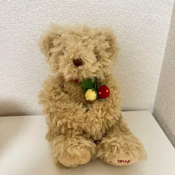 봉제 인형 와일드 스트로베리 베어 테디베어 곰 오르골