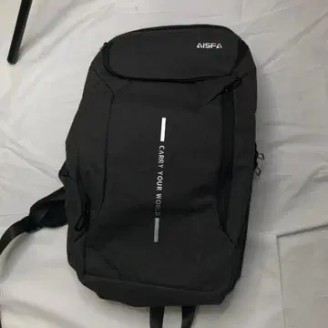 새상품 AISFA 그레이 백팩 백팩