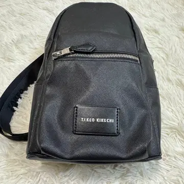 [ 새상품급 ] TAKEO KIKUCHI 바디백 블랙 다케오 키쿠치