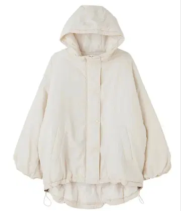 GeeRA 나일론 솜 오버 사이즈 몬스터 후드티