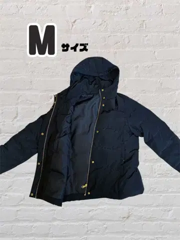 네이비 다운 자켓 M 사이즈