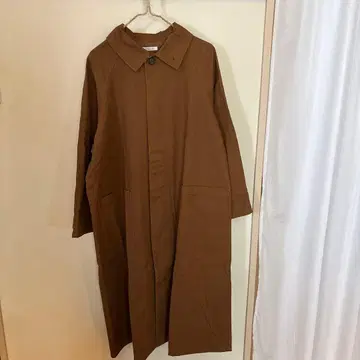 프레 드 프랑스 브라운 롱 코트