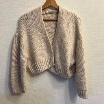 코코딜 COCO DEAL 니트 가디건 크롭