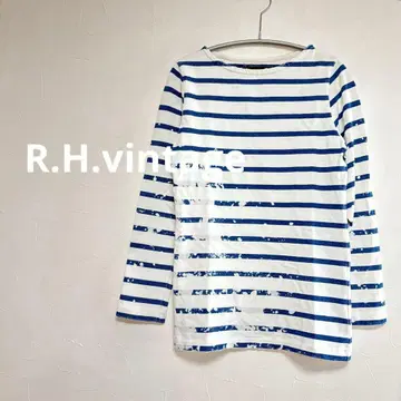 론 헤르만 빈티지 R.H.vintage 보더 론T셔츠 XS