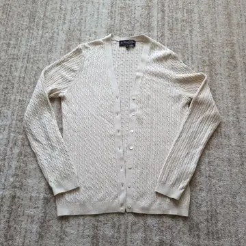 Brooks Brothers 아이보리 가디건 XS