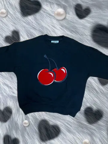 KIRSH 체리 자수 트레이닝복
