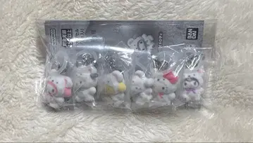 산리오 메지루시 액세서리 포근포근 스노우 컴플리트 세트