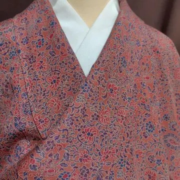 코몬 기장 151 사라사 무늬 새상품급