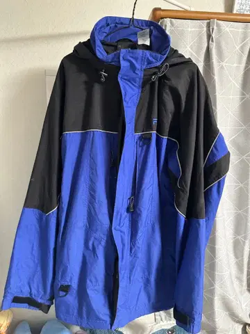 FILA 마운틴 파카 오버사이즈 파랑