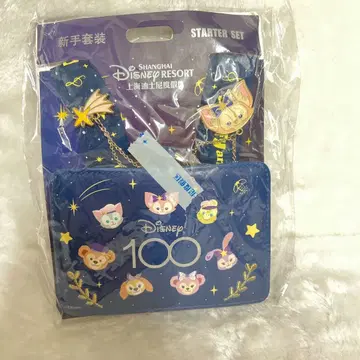 상하이 디즈니 100주년 더피 프렌즈 핀 배지 스타터 세트
