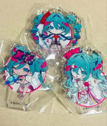 하츠네 미쿠 레이싱 미쿠 아크릴 키체인 2025ver.