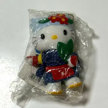 미개봉 택 포함 지역 한정 키티 시즈오카 한정 브라운 따기 키티 마스코트