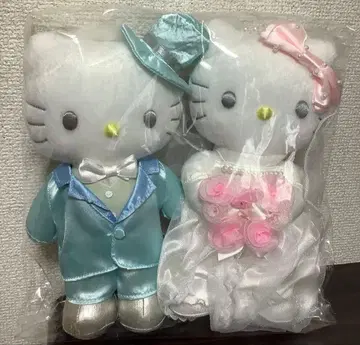 2012년! 산리오 오리지널! 키티 다니엘 웨딩 봉제 인형