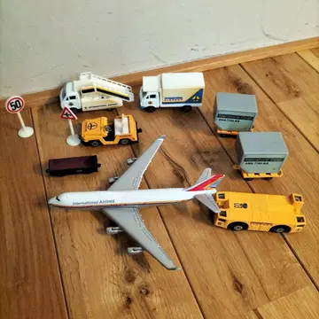 에어포트 세트 미니카 윌리 welly