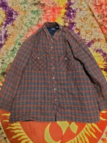 Andover Trail 체크 무늬 2XL 플란넬 셔츠