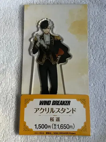 WIND BREAKER 아크릴 스탠드 벚꽃