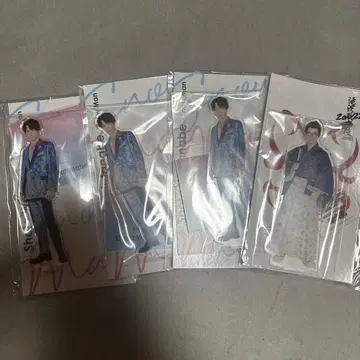 SnowMan 와타나베 쇼타 쟈니즈 아크릴 스탠드 4개 세트