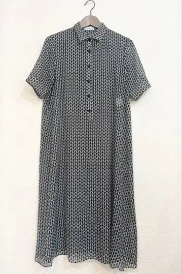 [ 매킨토시 런던 ] 샘플 체인 반팔 롱 원피스 38