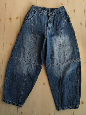 안티카 데님 서커스 팬츠 벌룬 팬츠 M 사이즈