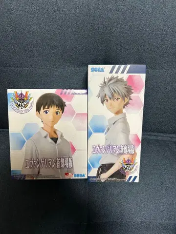 에반게리온 신극장판 이카리 신지 나기사 카오루 피규어