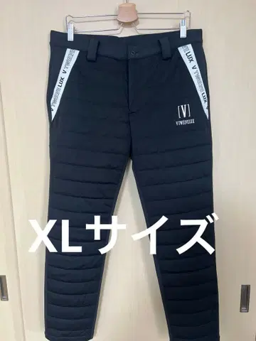 비투엘브 LUX V12 다운 팬츠 블랙 XL 겨울용