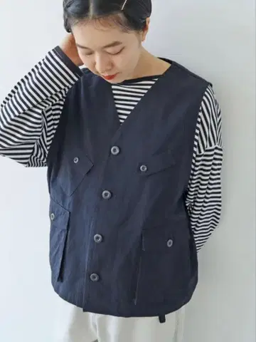 PARICI 코튼 헴프 베스트