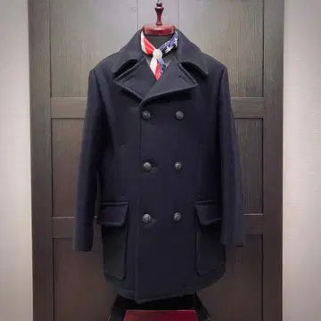 CHIPP CLUB 칩클럽 맥베스 네이비 울 피코트 M