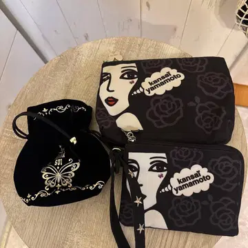 칸사이 야마모토 & 안나 수이 파우치 세트